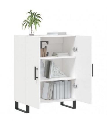 vidaXL Sideboard White 69.5x34x90 cm Engineered Wood — V0672039752