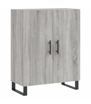 vidaXL Sideboard Grey Sonoma 69.5x34x90 cm Engineered Wood — V0672039754