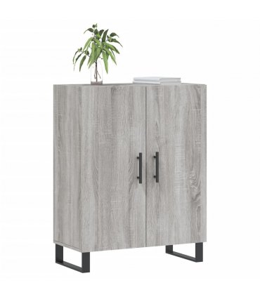 vidaXL Sideboard Grey Sonoma 69.5x34x90 cm Engineered Wood — V0672039754