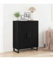 vidaXL Sideboard Black Oak 69.5 x 34 x 90 cm Engineered Wood — V0672039755
