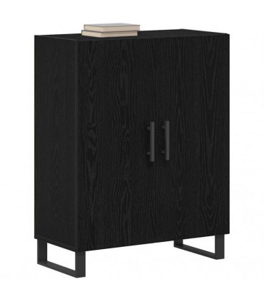 vidaXL Sideboard Black Oak 69.5 x 34 x 90 cm Engineered Wood — V0672039755