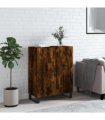 vidaXL Sideboard Smoked Oak 69.5x34x90 cm Engineered Wood — V0672039756