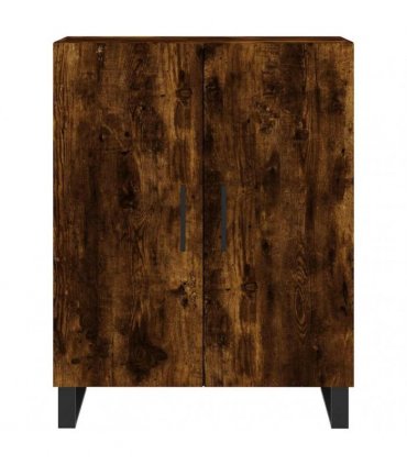 vidaXL Sideboard Smoked Oak 69.5x34x90 cm Engineered Wood — V0672039756