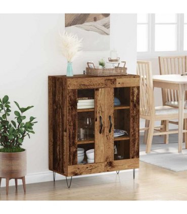 vidaXL Sideboard Old Wood 69.5 x 34 x 90 cm Engineered Wood — V0672039769