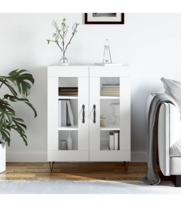 vidaXL Sideboard White 69.5x34x90 cm Engineered Wood — V0672039770