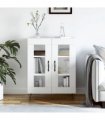 vidaXL Sideboard White 69.5x34x90 cm Engineered Wood — V0672039770