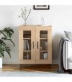 vidaXL Sideboard Sonoma oak 69.5 x 34 x 90 cm Engineered Wood