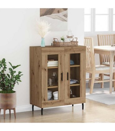 vidaXL Sideboard Artisan Oak 69.5 x 34 x 90 cm Engineered Wood — V0672039788