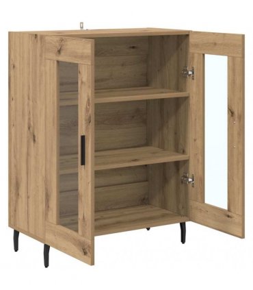vidaXL Sideboard Artisan Oak 69.5 x 34 x 90 cm Engineered Wood — V0672039788