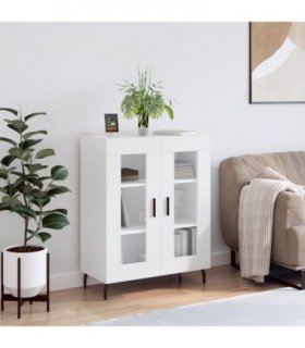 vidaXL Sideboard White 69.5x34x90 cm Engineered Wood — V0672039789