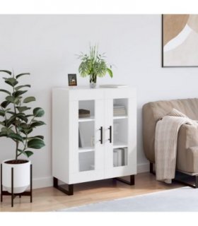 vidaXL Sideboard White 69.5x34x90 cm Engineered Wood — V0672039791