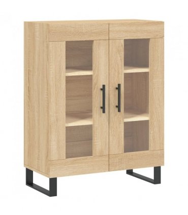 vidaXL Sideboard Sonoma Oak 69.5x34x90 cm Engineered Wood — V0672039792