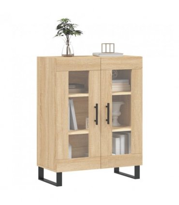 vidaXL Sideboard Sonoma Oak 69.5x34x90 cm Engineered Wood — V0672039792