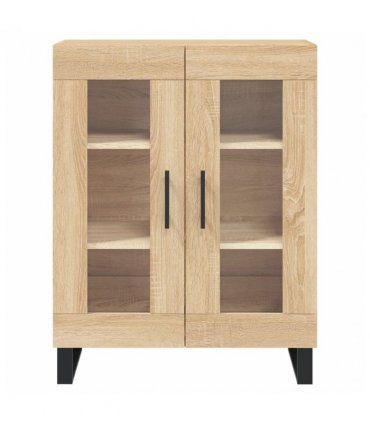 vidaXL Sideboard Sonoma Oak 69.5x34x90 cm Engineered Wood — V0672039792
