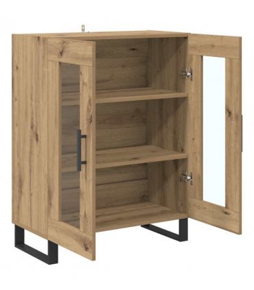 vidaXL Sideboard Artisan Oak 69.5 x 34 x 90 cm Engineered Wood — V0672039794