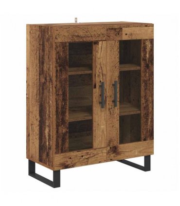 vidaXL Sideboard Old Wood 69.5 x 34 x 90 cm Engineered Wood — V0672039796