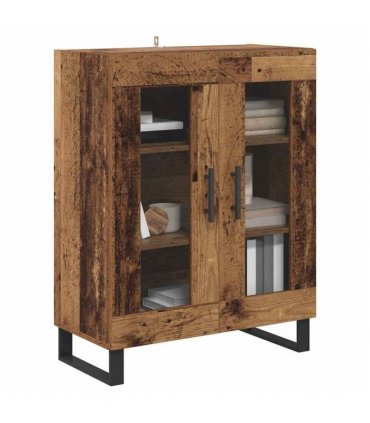 vidaXL Sideboard Old Wood 69.5 x 34 x 90 cm Engineered Wood — V0672039796