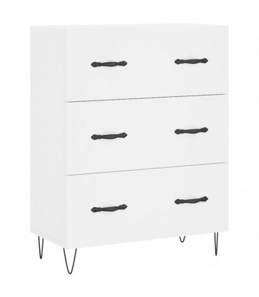 vidaXL Sideboard White 69.5x34x90 cm Engineered Wood — V0672039814