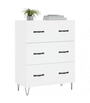 vidaXL Sideboard White 69.5x34x90 cm Engineered Wood — V0672039814