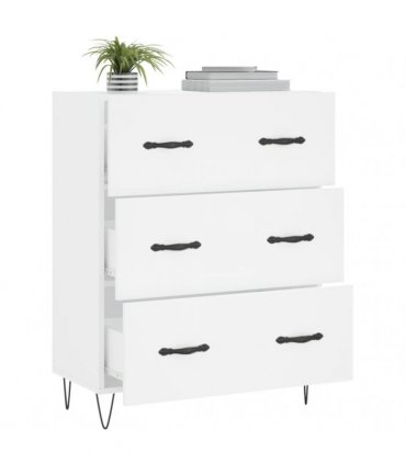 vidaXL Sideboard White 69.5x34x90 cm Engineered Wood — V0672039814