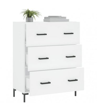 vidaXL Sideboard White 69.5x34x90 cm Engineered Wood — V0672039830