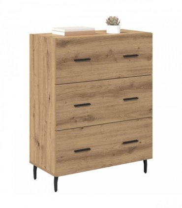 vidaXL Sideboard with Drawer Artisan Oak 69.5 x 34 x 90 cm — V0672039835