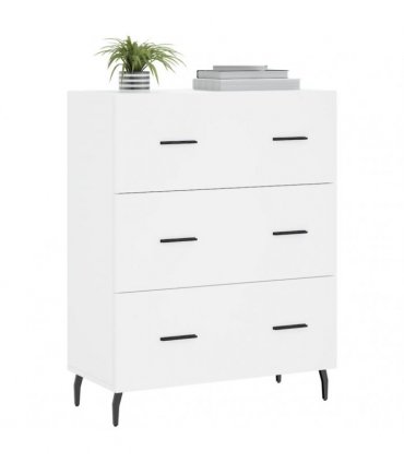 vidaXL Sideboard White 69.5x34x90 cm Engineered Wood — V0672039842