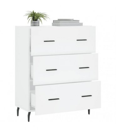 vidaXL Sideboard White 69.5x34x90 cm Engineered Wood — V0672039842