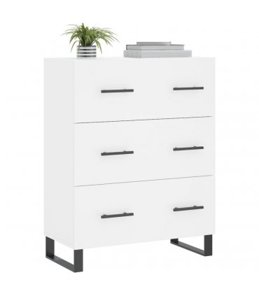 vidaXL Sideboard White 69.5x34x90 cm Engineered Wood — V0672039849