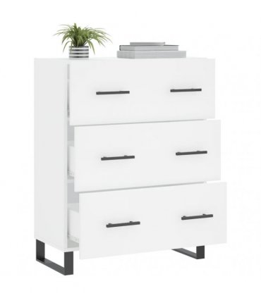 vidaXL Sideboard White 69.5x34x90 cm Engineered Wood — V0672039849