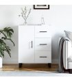 vidaXL Sideboard White 69.5x34x90 cm Engineered Wood — V0672039884