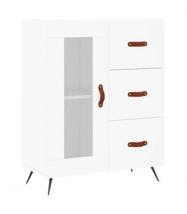 vidaXL Sideboard White 69.5x34x90 cm Engineered Wood — V0672039892