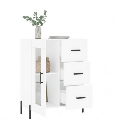 vidaXL Sideboard White 69.5x34x90 cm Engineered Wood — V0672039910