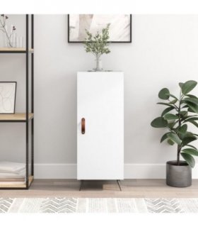vidaXL Sideboard White 34.5x34x90 cm Engineered Wood — V0672039937
