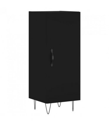 vidaXL Sideboard Black 34.5x34x90 cm Engineered Wood