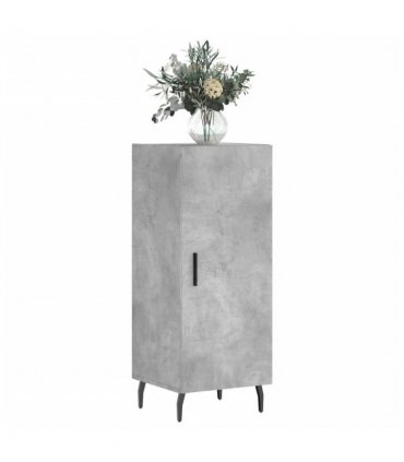 vidaXL Sideboard Concrete Grey 34.5x34x90 cm Engineered Wood — V0672039964