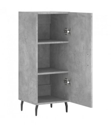 vidaXL Sideboard Concrete Grey 34.5x34x90 cm Engineered Wood — V0672039964