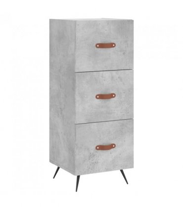 vidaXL Sideboard Concrete Grey 34.5x34x90 cm Engineered Wood — V0672039977