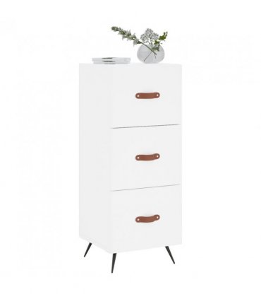 vidaXL Sideboard White 34.5x34x90 cm Engineered Wood — V0672039980