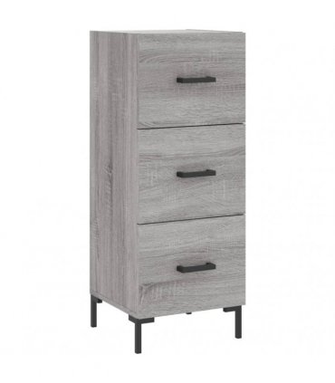 vidaXL Sideboard Grey Sonoma 34.5x34x90 cm Engineered Wood — V0672040005