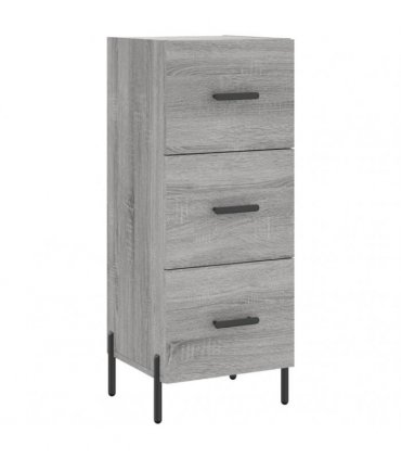 vidaXL Sideboard Grey Sonoma 34.5x34x90 cm Engineered Wood — V0672040010