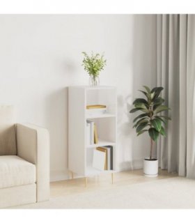 vidaXL Sideboard High Gloss White 34.5x32.5x90 cm Engineered Wood — V0672040078