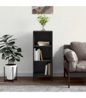 vidaXL Sideboard Black 34.5x32.5x90 cm Engineered Wood — V0672040097