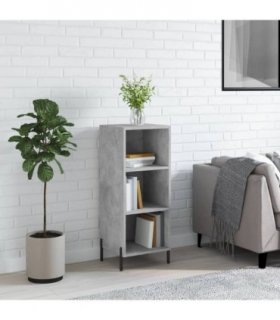 vidaXL Sideboard Concrete Grey 34.5x32.5x90 cm Engineered Wood — V0672040101