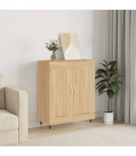 vidaXL Sideboard Sonoma Oak 69.5x34x90 cm Engineered Wood — V0672040175