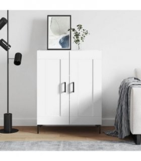 vidaXL Sideboard White 69.5x34x90 cm Engineered Wood — V0672040202