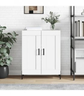 vidaXL Sideboard White 69.5x34x90 cm Engineered Wood — V0672040204