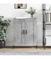 vidaXL Sideboard Concrete Grey 69.5x34x90 cm Engineered Wood — V0672040206