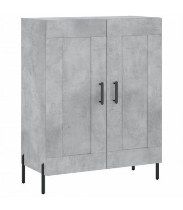 vidaXL Sideboard Concrete Grey 69.5x34x90 cm Engineered Wood — V0672040206