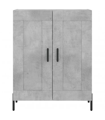 vidaXL Sideboard Concrete Grey 69.5x34x90 cm Engineered Wood — V0672040206